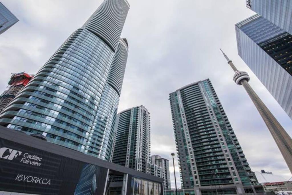 New Superior Lakeview Luxury Top Floor 3-Bedroom Suite On 48Th Floor Toronto Exterior photo